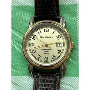 Times Square Gold Tone Women’s Quartz Watch